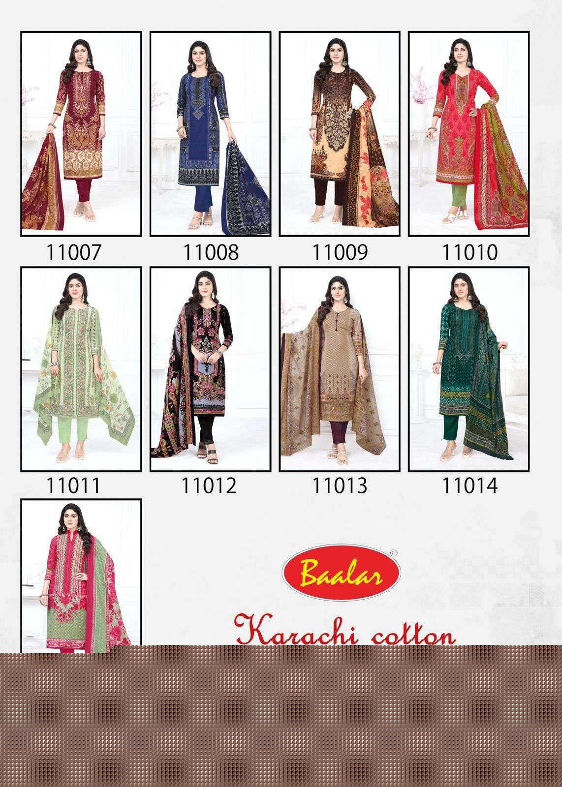 Karachi Cotton Vol-11-Baalar-Asliwhoalesale-z-Catalogue